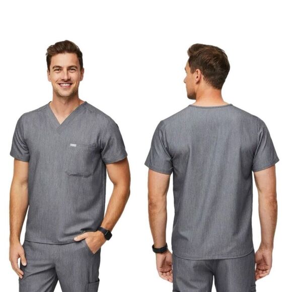 FIGS Leon Three-Pocket Scrub Top™ - Picture 1 of 6